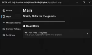 survive hub dead rails