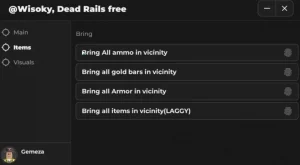 wisoky dead rails script